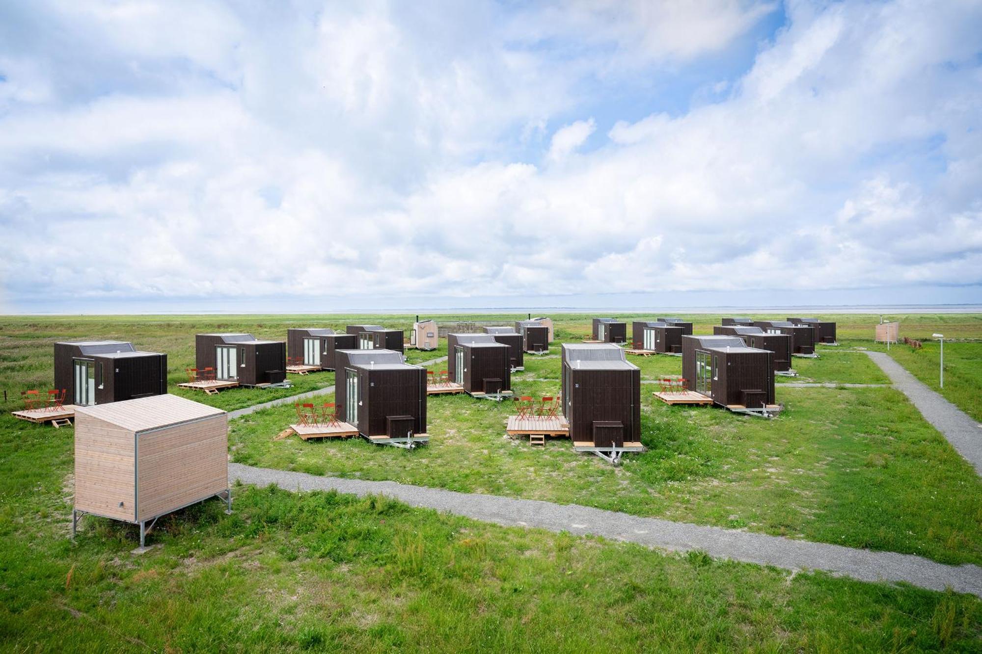 Tiny House Nature 2 Innenlage - Green Tiny Village Harlesiel Carolinensiel Eksteriør billede