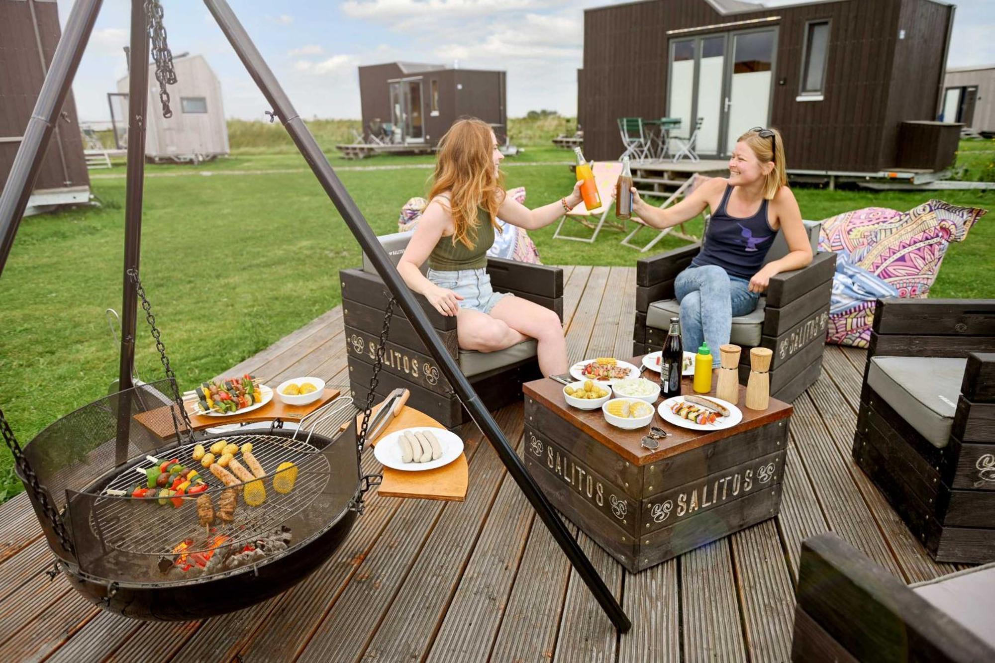Tiny House Nature 2 Innenlage - Green Tiny Village Harlesiel Carolinensiel Eksteriør billede